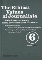 Ethical Values of Journalists. Field Research among Media Professionals in Catalonia/The, de AA.VV. | portada del libro