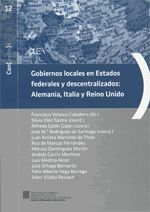 Gobiernos locales en Estados federales y descentralizados: Alemania, de Velasco Caballero (dir.), Francisco | portada del lib