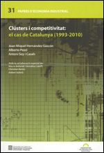 Clústers i competitivitat: el cas de Catalunya (1993-2010), de Hernández i Gascón, Joan Miquel | portada del libro