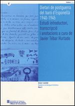 Dietaris de postguerra del Baró d'Esponellà, de Tébar Hurtado, Javier | portada del libro
