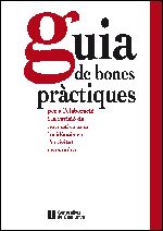 Guia de bones pràctiques per a l'elaboració i la revisió de la normativa amb incidència en l'activit, de AA.VV. | portada del