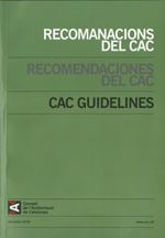 Recomanacions del CAC. Recomendaciones del CAC. CAC Guidelines, de AA.VV. | portada del libro