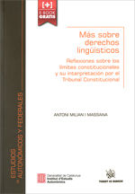 Más sobre derechos lingüísticos, de Milián i Massana, Antoni | portada del libro