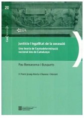 Justícia i legalitat de la secessió, de Bossacoma i Busquets, Pau | portada del libro
