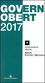 Contractació oberta, de Cerrillo Martínez, Agustí | portada del libro