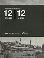 12 MESOS 12 OBRES. MUSEU D'ART DE GIRONA. 2017 | portada del libro