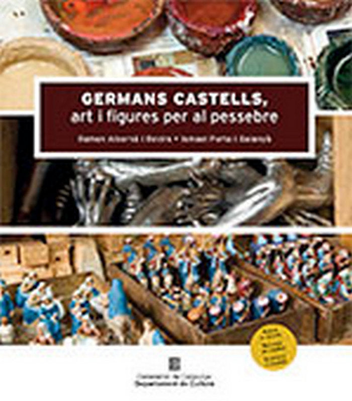 Germans Castells, art i figures per al pessebre, de Albornà i Rovira, Ramon | portada del libro