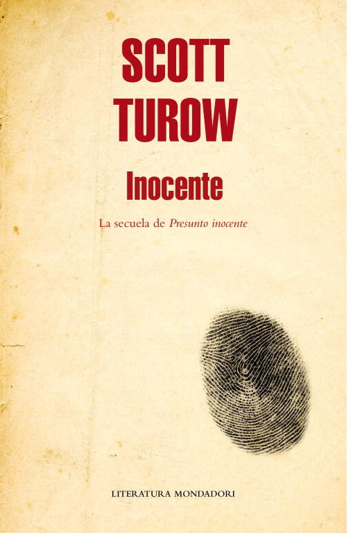 Inocente, de Turow | portada del libro