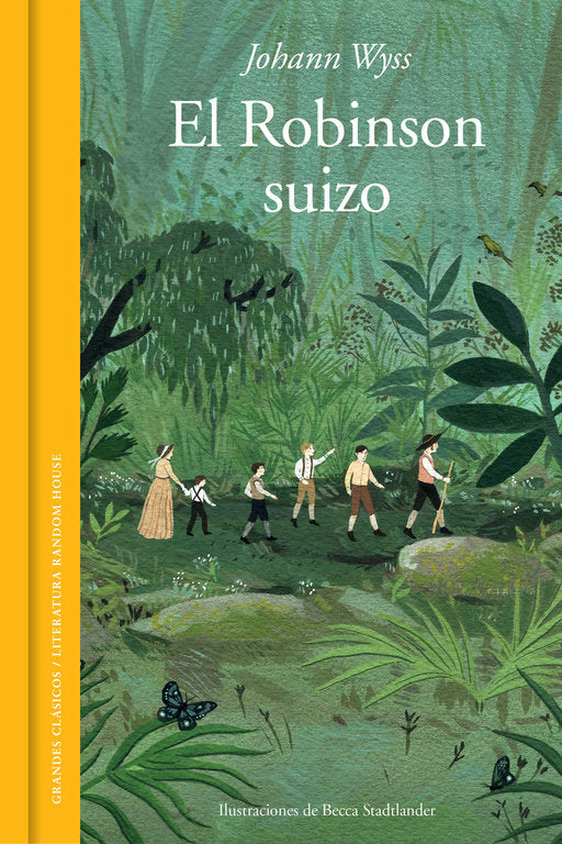 El Robinson suizo (edición ilustrada), de Wyss, Johann | portada del libro