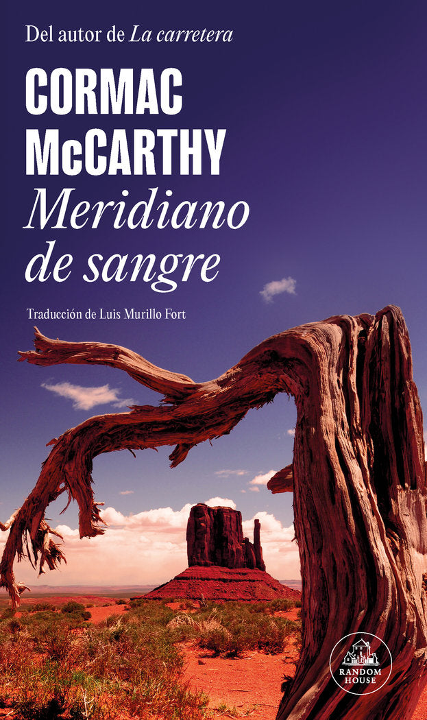 Meridiano de sangre, de McCarthy, Cormac | portada del libro