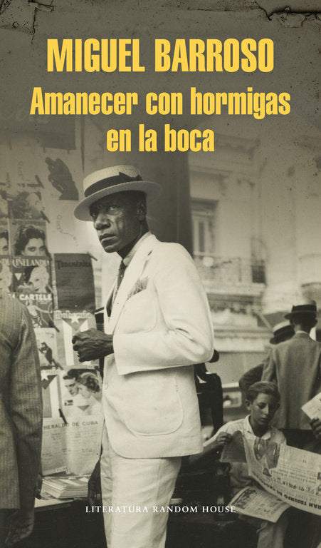 Amanecer con hormigas en la boca, de Barroso, Miguel | portada del libro