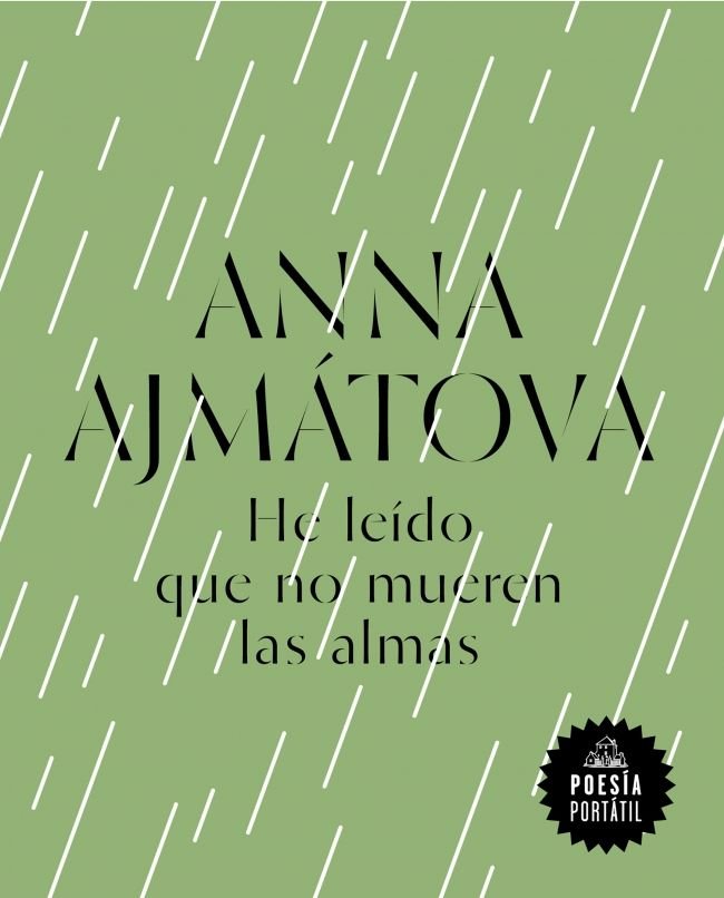 He leído que no mueren las almas, de Ajmátova, Anna | portada del libro