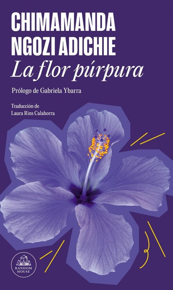 LA FLOR PURPURA, de CHIMAMANDA NGOZI ADICHIE | portada del libro