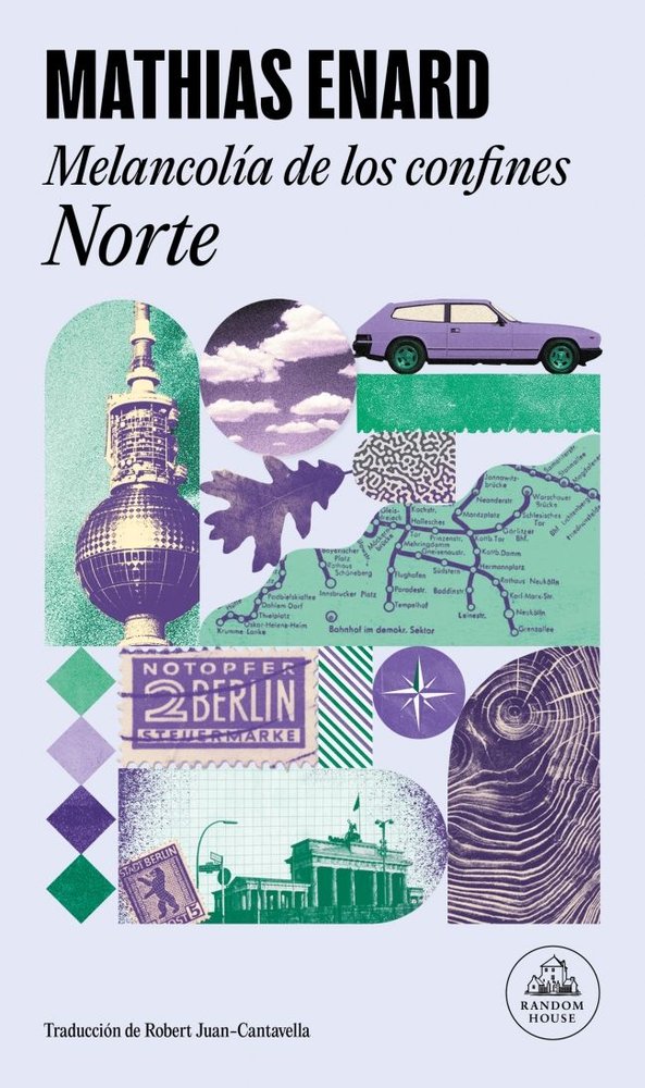 MELANCOLIA DE LOS CONFINES NORTE, de MATHIAS ENARD | portada del libro