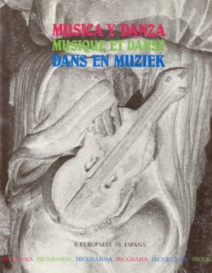 Música y danza | portada del libro