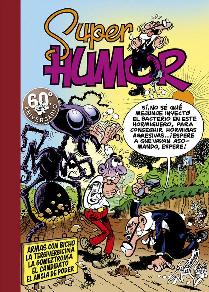 SUPER HUMOR 4 ARMAS CON BICHO | portada del libro