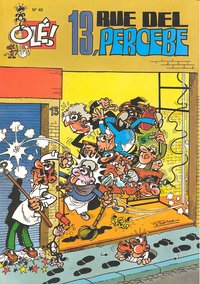 OLE MORTADELO 40 RUE DEL 13 PERCEBE OLM, de AA.VV. | portada del libro