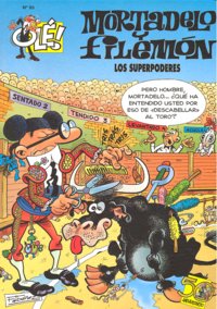 OLE MORTADELO 93 SUPERPODERES, de IBAÑEZ | portada del libro