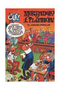 OLE MORTADELO 133 JURADO POPULAR, de IBAÑEZ | portada del libro