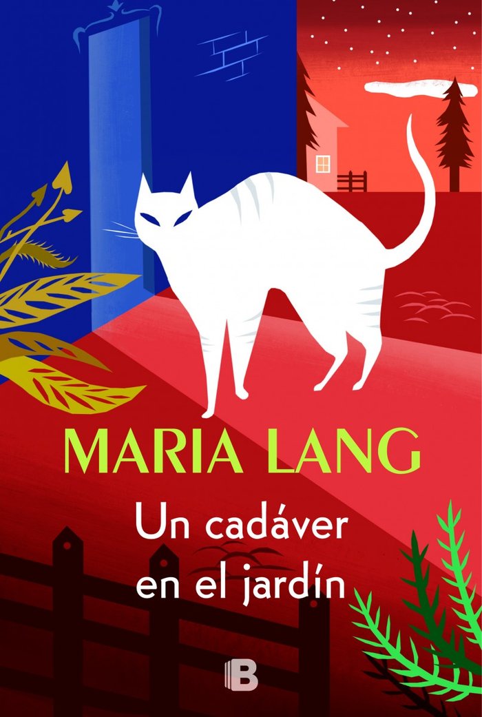 Un cadáver en el jardín, de Lang | portada del libro