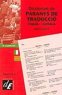 Diccionari de paranys de traducció italià-català, de Turull | portada del libro