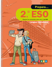 Prepara 2n ESO Lengua castellana, de Orihuela, Luz | portada del libro