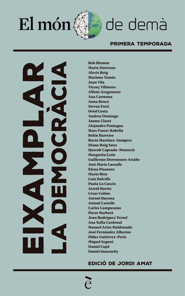 Eixamplar la democràcia, de Diversos autors | portada del libro