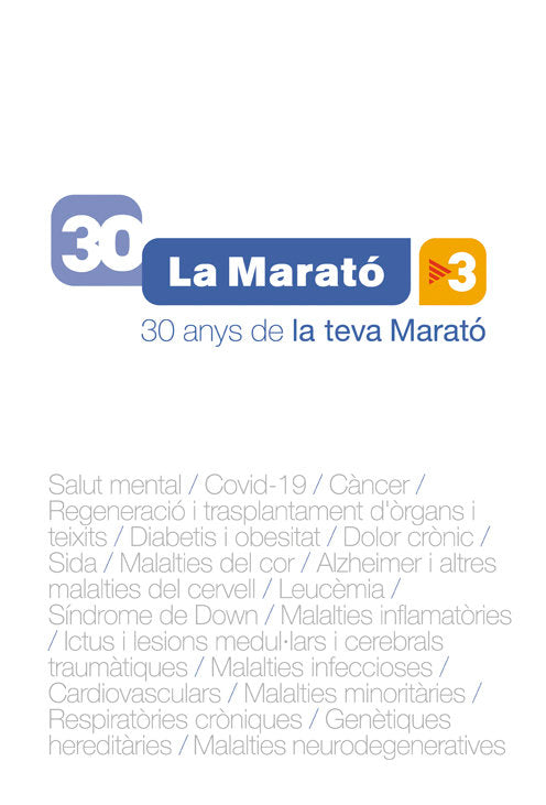 30 ANYS DE LA TEVA MARATO, de DIVERSOS AUTORS | portada del libro