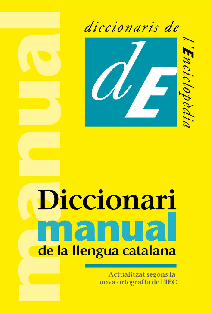 DIC MANUAL LLENGUA CAT NOU 4A ED | portada del libro
