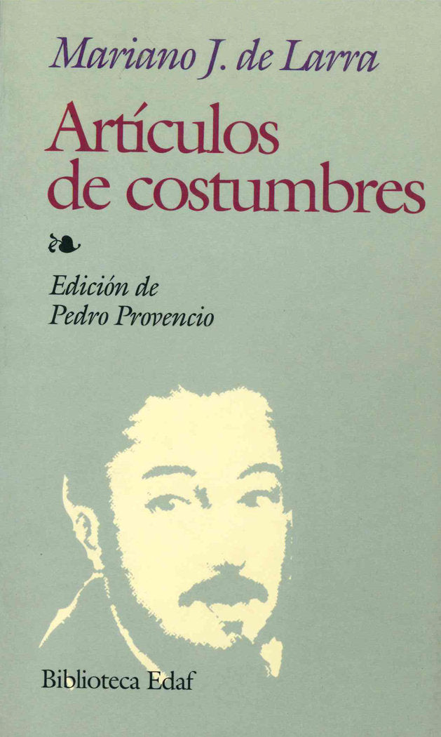 Artículos de costumbres, de de Larra y Sánchez de Castro, Mariano José | portada del libro