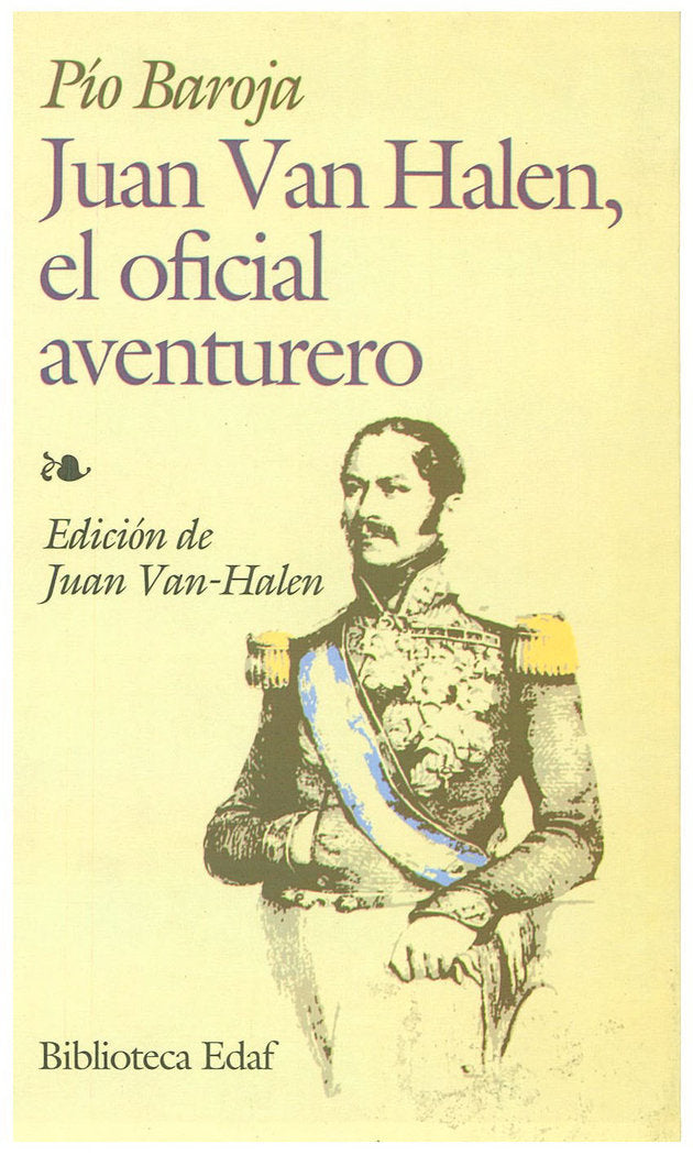 Juan Van Halen, de Baroja y Nessi, Pío | portada del libro