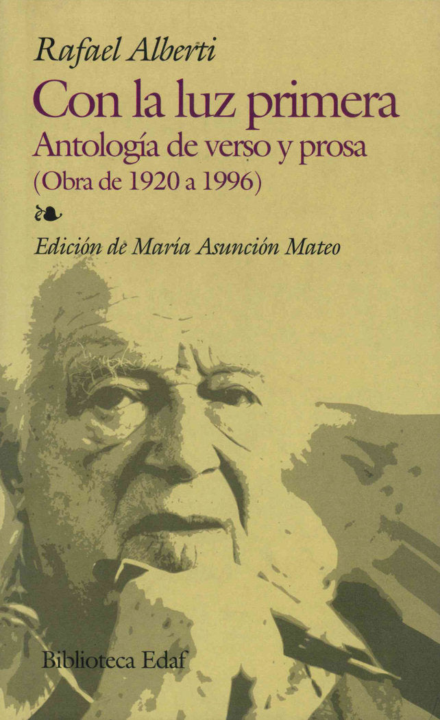 Con la luz primera, de Alberti Merello, Rafael | portada del libro