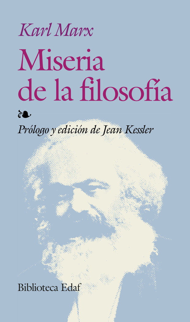 Miseria de la filosofia, de Marx, Karl | portada del libro