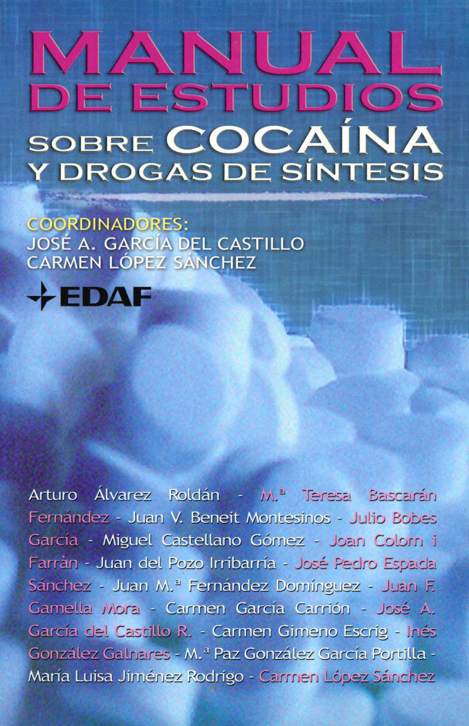 Manual de estudios sobre cocaína y drogas de síntesis, de Varios autores | portada del libro