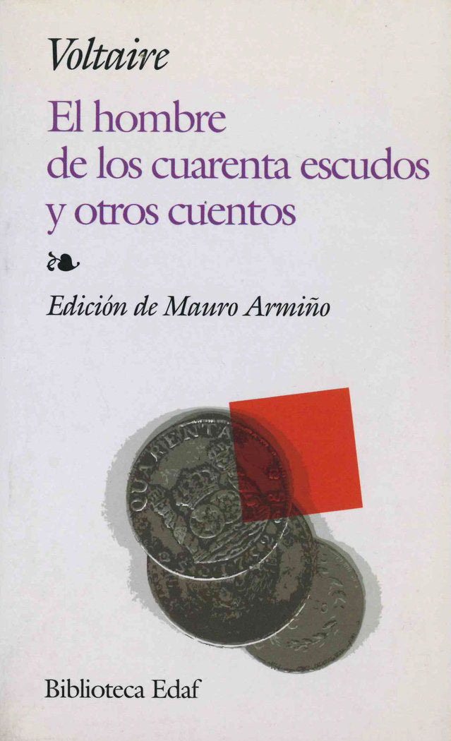 El hombre de los cuarenta escudos y otros cuentos, de Marie Arouet, François | portada del libro
