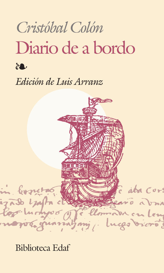 Diario de abordo, de Colón, Cristobal | portada del libro