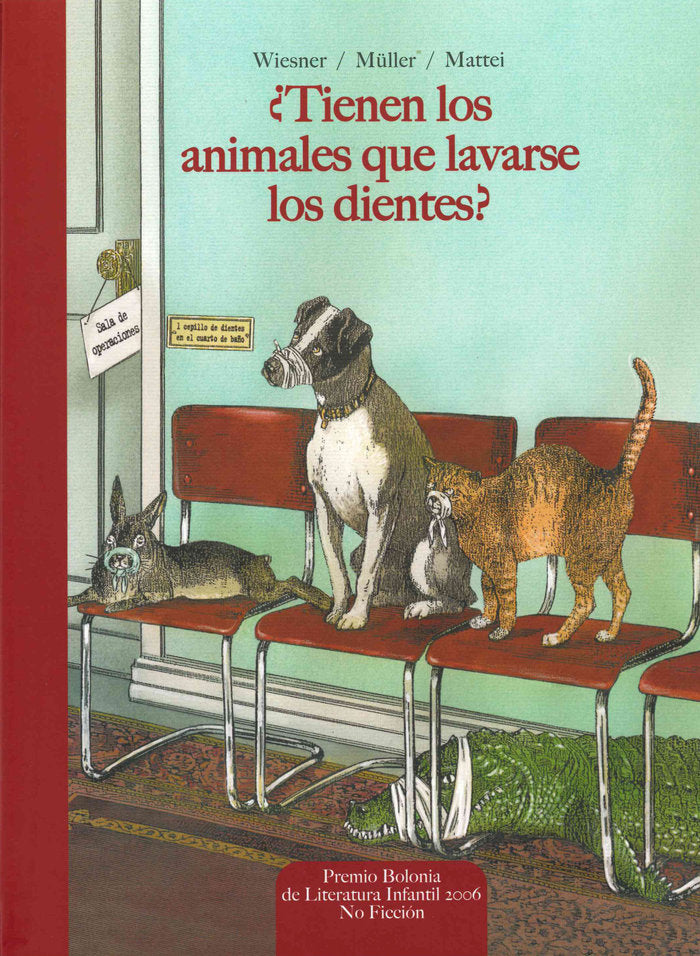 ¿Tienen los animales que lavarse los dientes?, de Wiesner, Henning | portada del libro