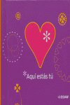 AQUI ESTAS TU | portada del libro