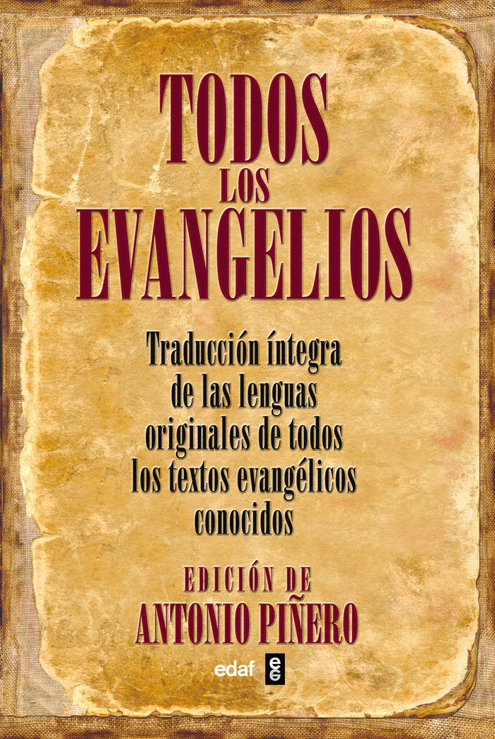 Todos los Evangelios, de Varios autores | portada del libro