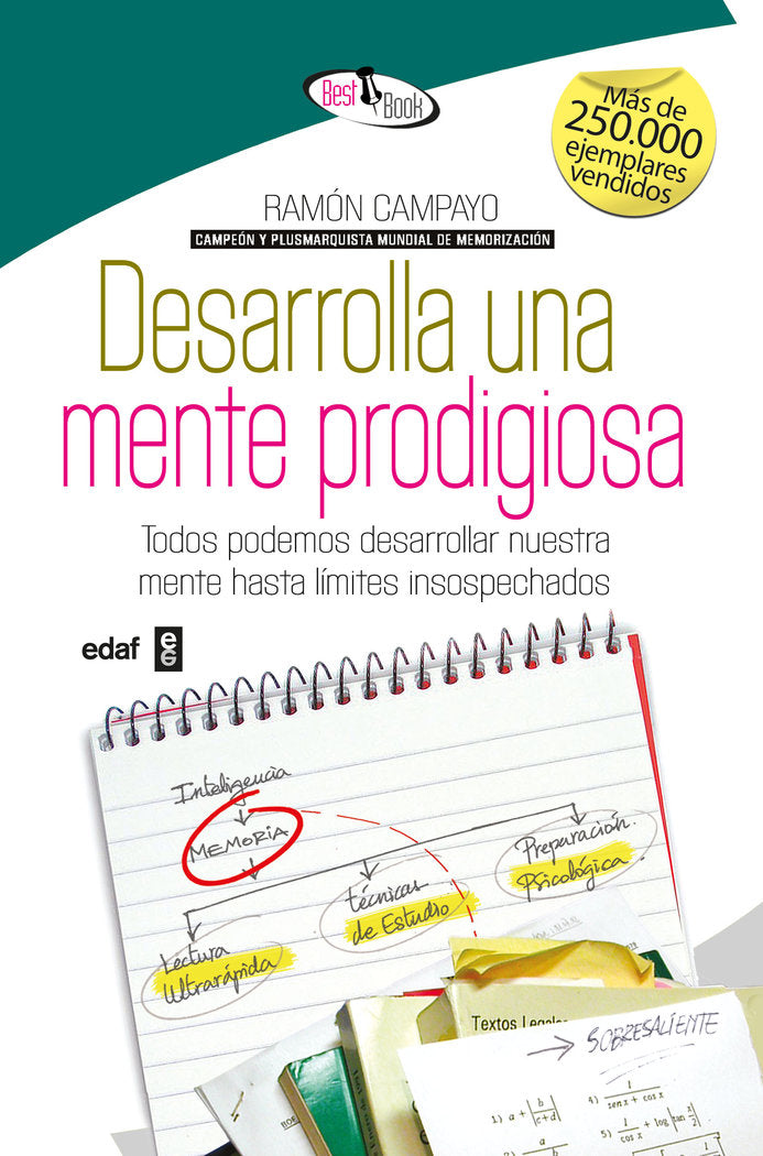 Desarrolla una mente prodigiosa, de Campayo Martínez, Ramón | portada del libro