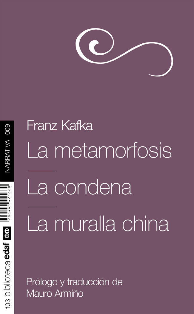 La Metamorfosis, de Kafka, Franz | portada del libro