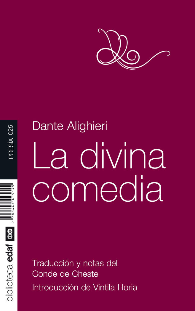 La divina comedia, de Alighieri, Dante | portada del libro