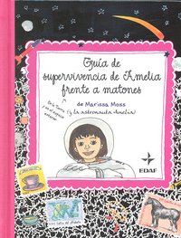 Guía de supervivencia de Amelia frente a matones, de Moss, Marissa | portada del libro