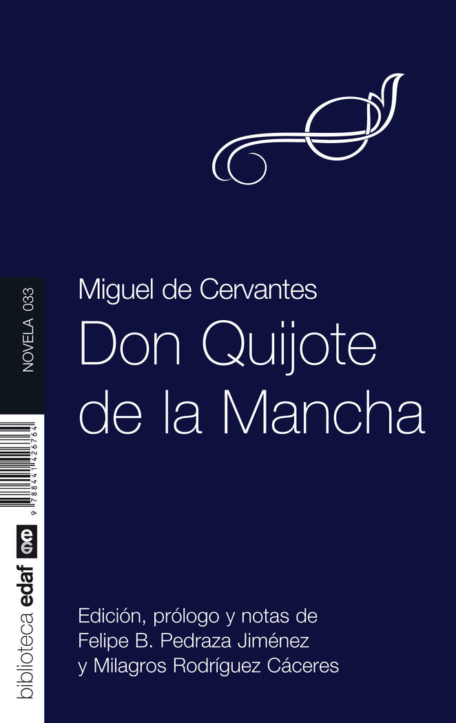 Don Quijote de la Mancha, de de Cervantes, Miguel | portada del libro