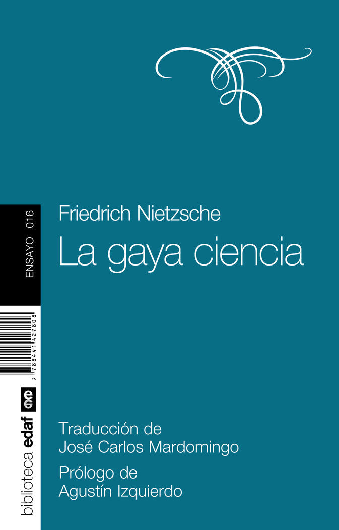 La Gaya Ciencia, de Nietzsche, Friedrich | portada del libro