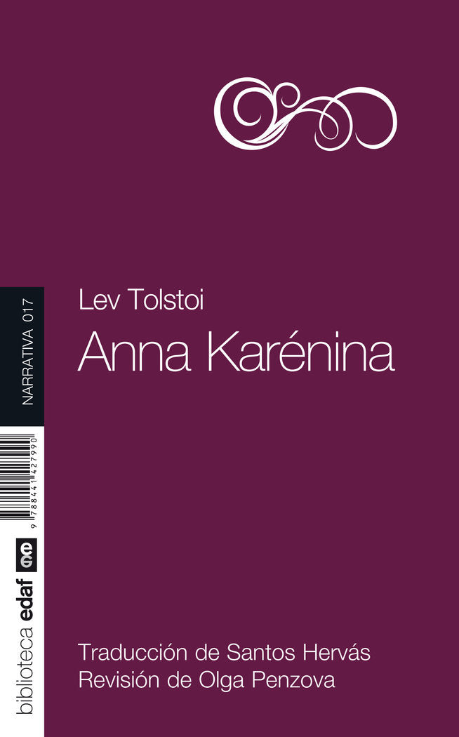 Anna Karénina, de Tolstoi, Lev | portada del libro