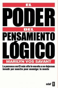 El poder del pensamiento lógico, de Vos Savant, Marilyn | portada del libro
