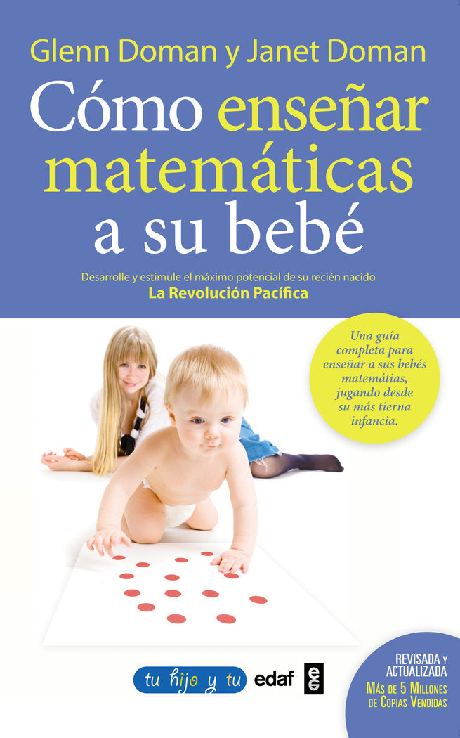 Cómo enseñar matemáticas a su bebé, de Doman, Glenn | portada del libro