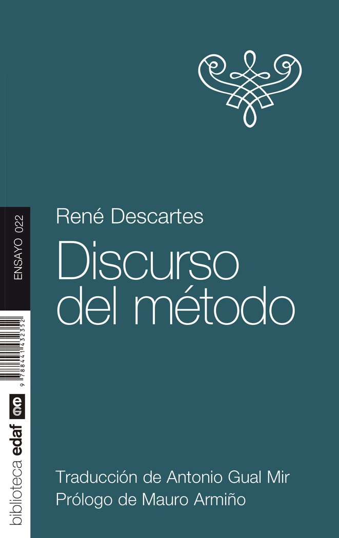 Discurso del método, de Descartes, René | portada del libro
