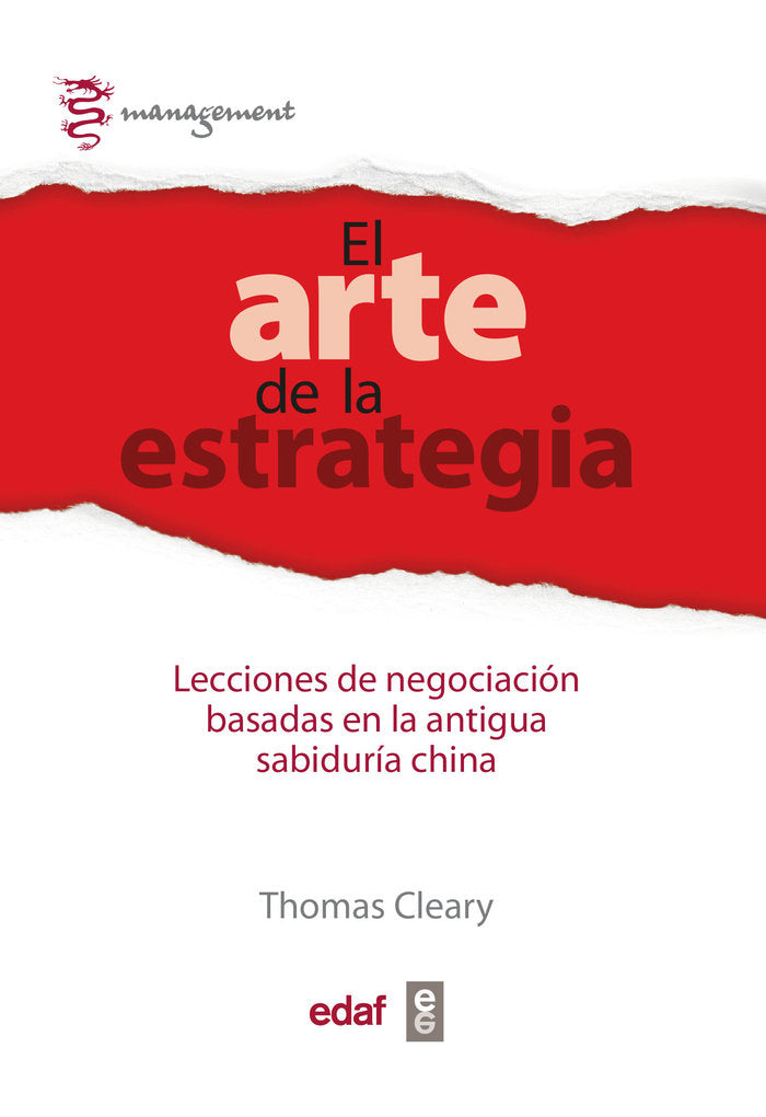 El Arte de la Estrategia, de Cleary, Thomas | portada del libro